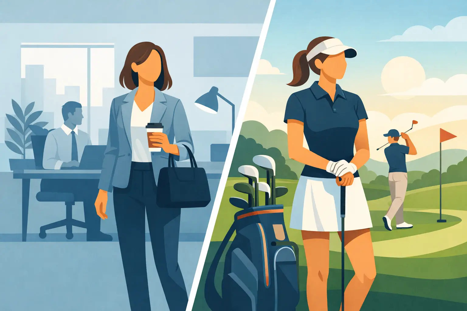 Golf Outfit Ideas for Work Then Tee Time