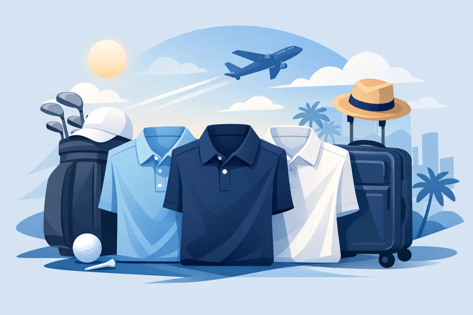 Best Wrinkle Resistant Golf Shirts for Sharp Travel