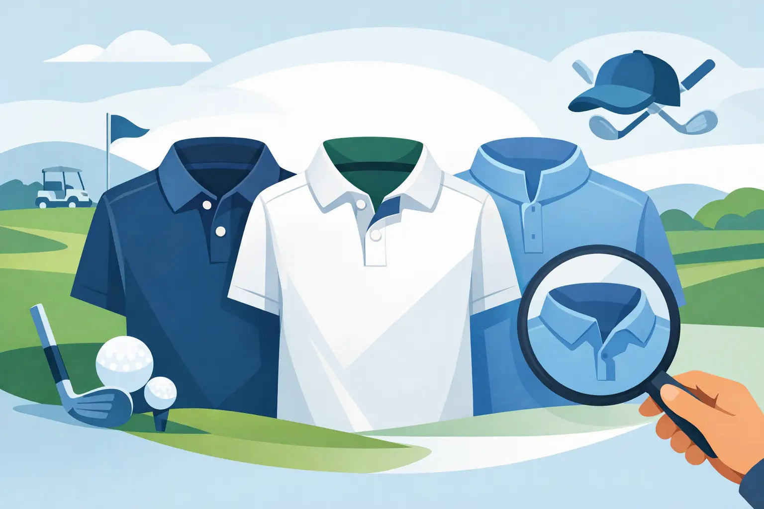 How to Choose a Golf Polo Collar