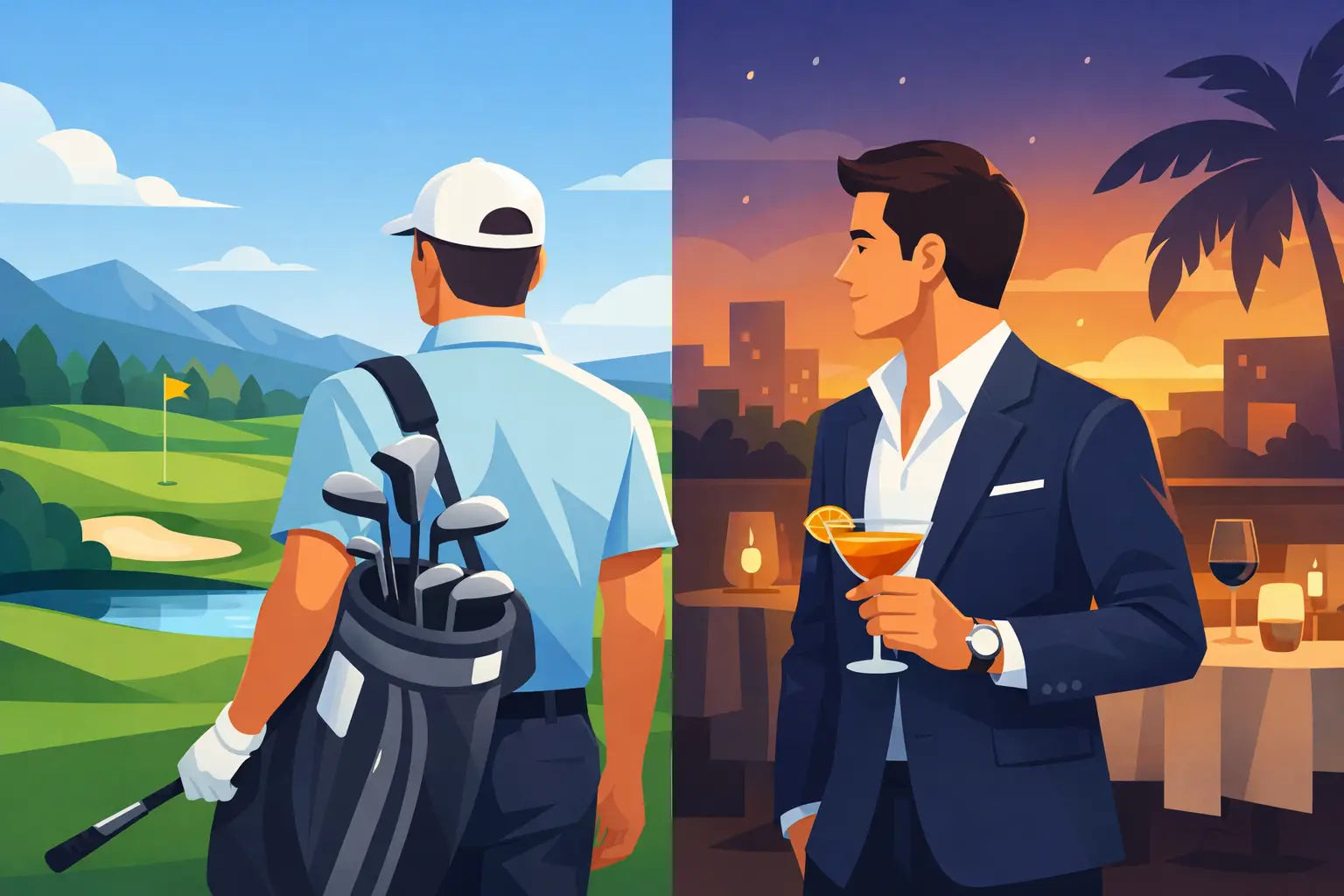 Golf Course to Dinner Guide for Modern Men