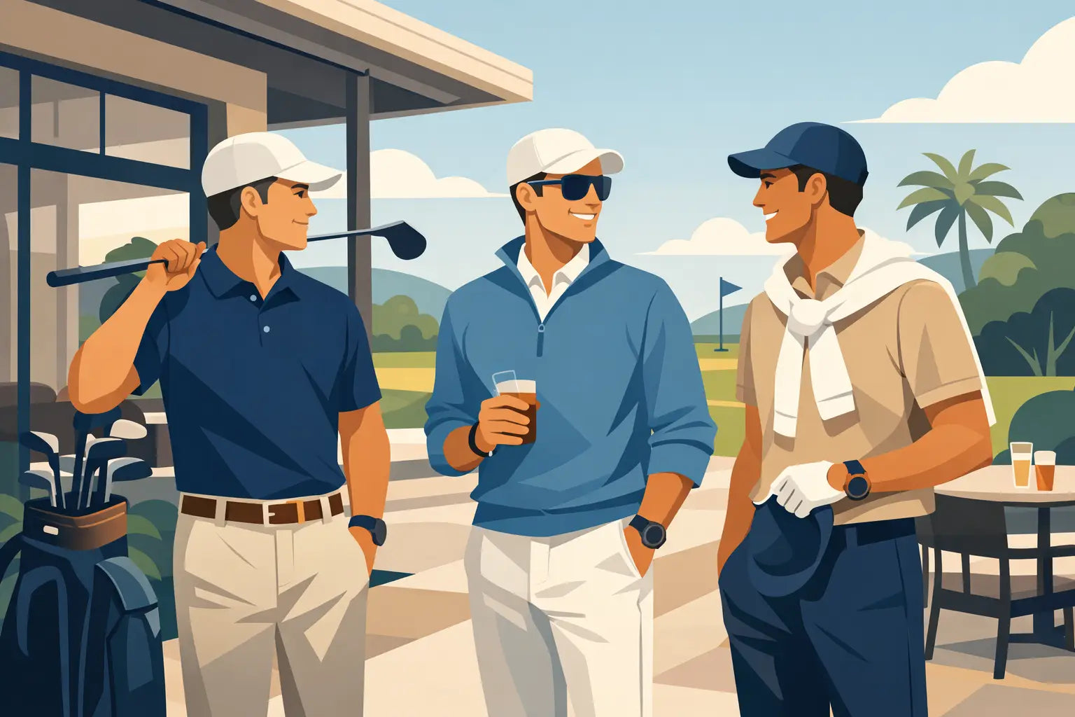 Best Mens Golf Looks for Clubhouse Style