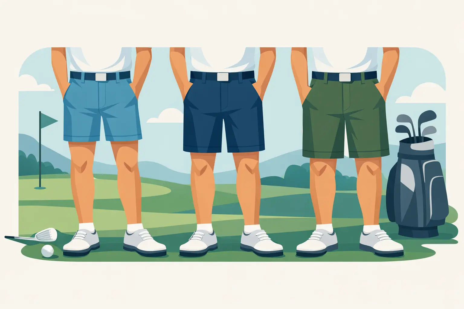 Golf Shorts Inseam Length Guide for Men