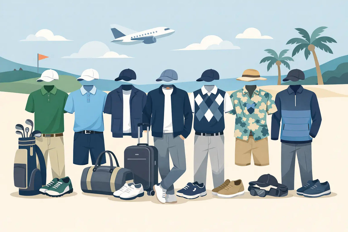 7 Example Golf Travel Outfits for Men