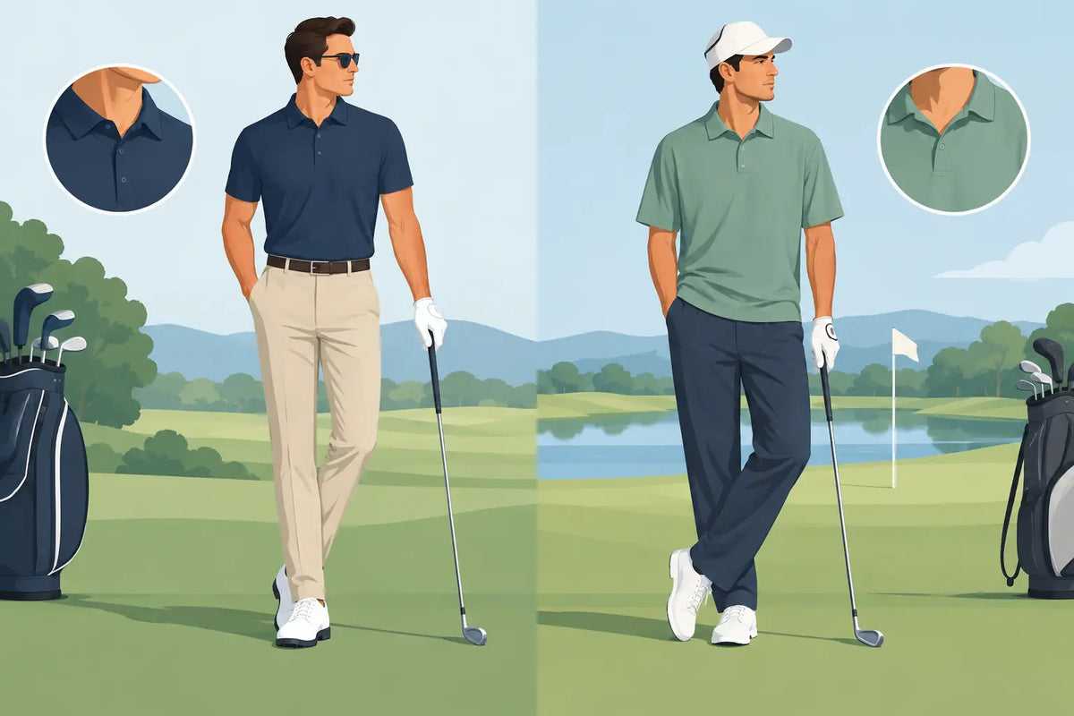 Tailored Versus Relaxed Golf Fit for Modern Men