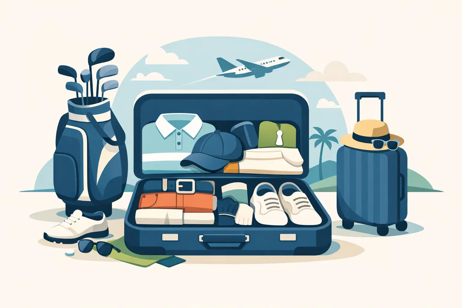 How to Pack Golf Outfits for Travel