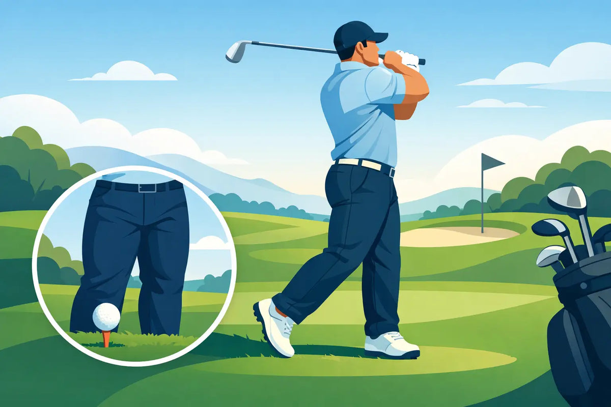 Golf Pants for Men With Thick Thighs That Move