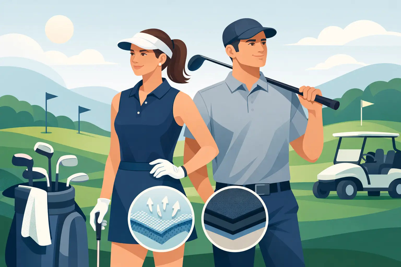 Golf Outfits That Hide Sweat Marks