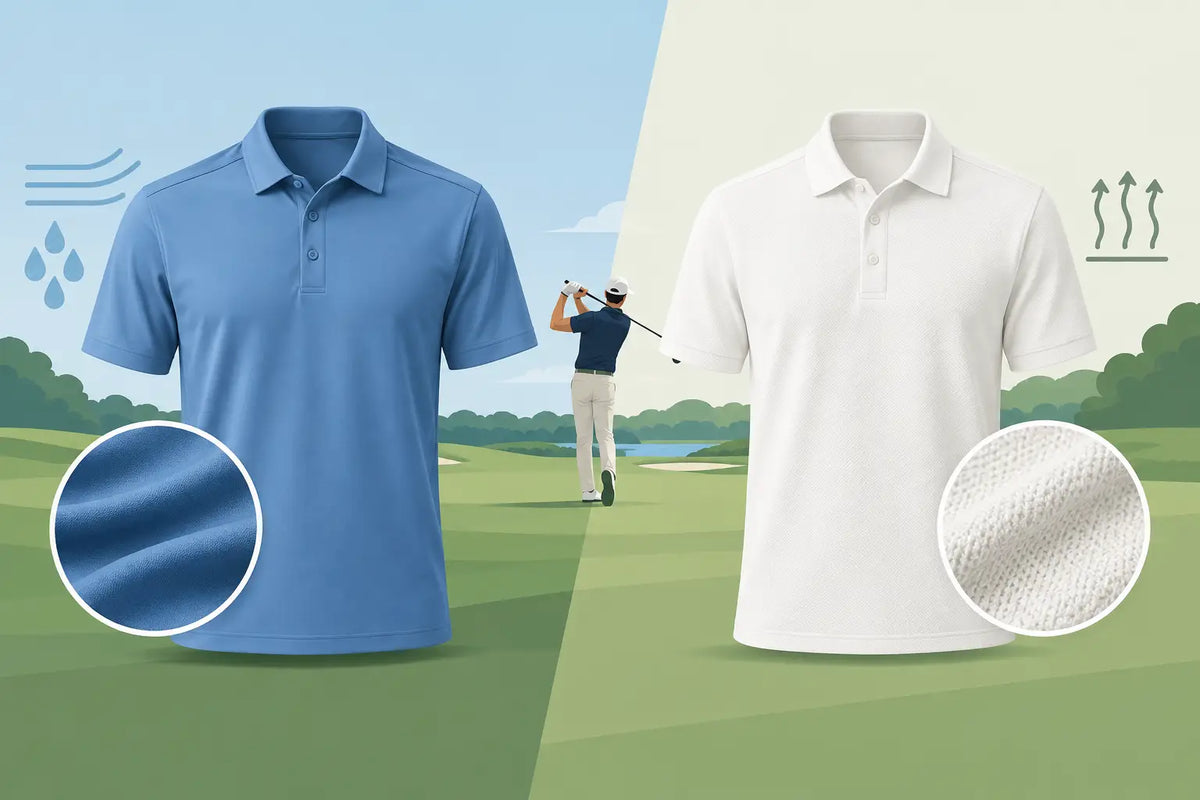 Performance Fabric Versus Cotton Pique for Golf