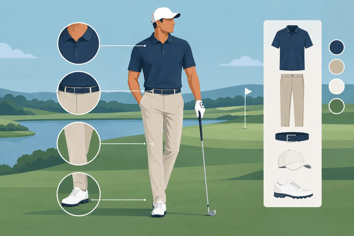 A Guide to Men's Golf Outfit Proportions