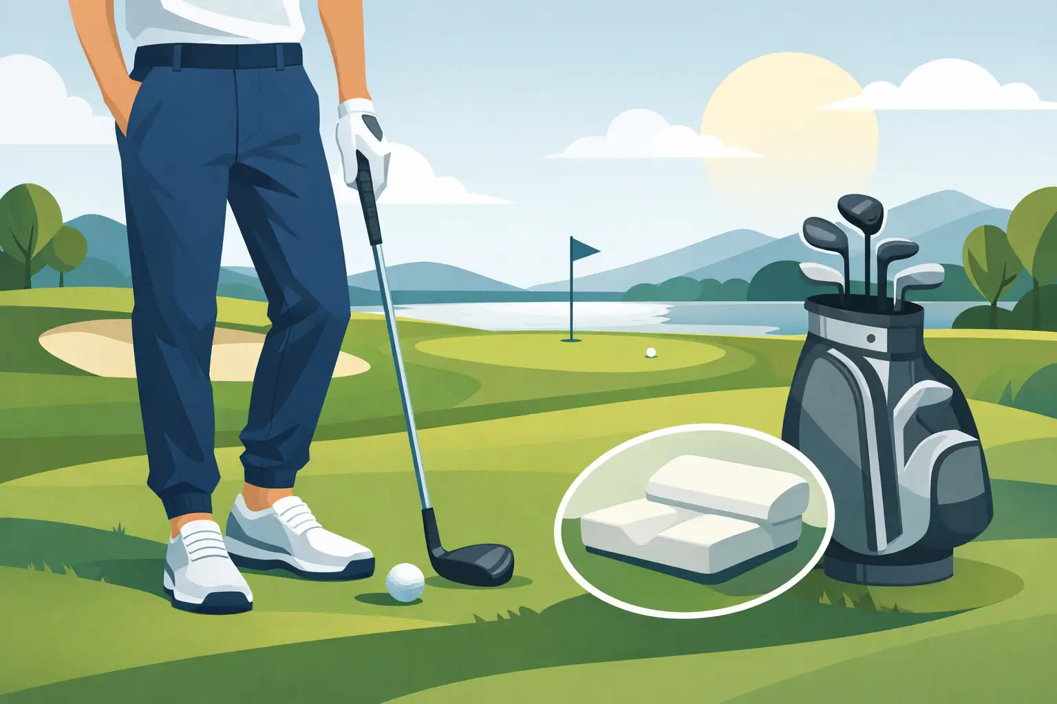 Review Men’s Golf Jogger Comfort Right