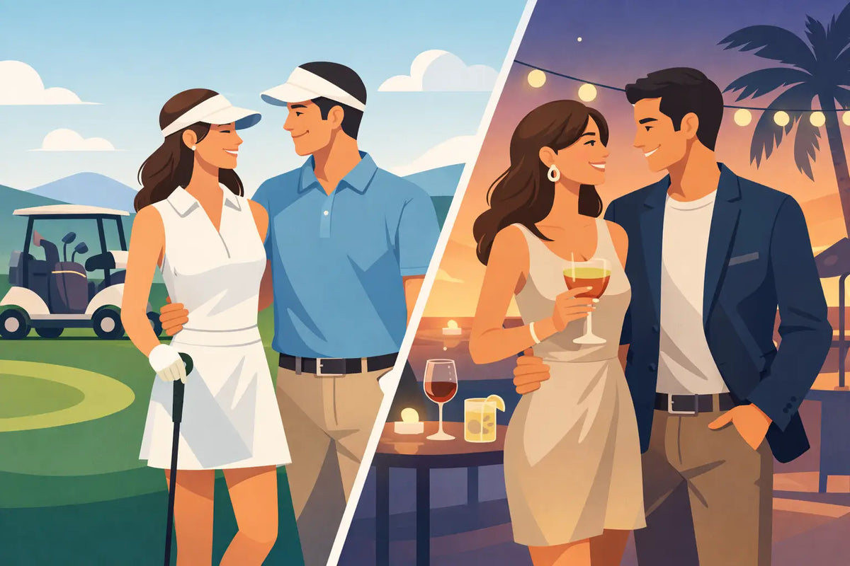 Golf Date Outfits That Play Well After the Round