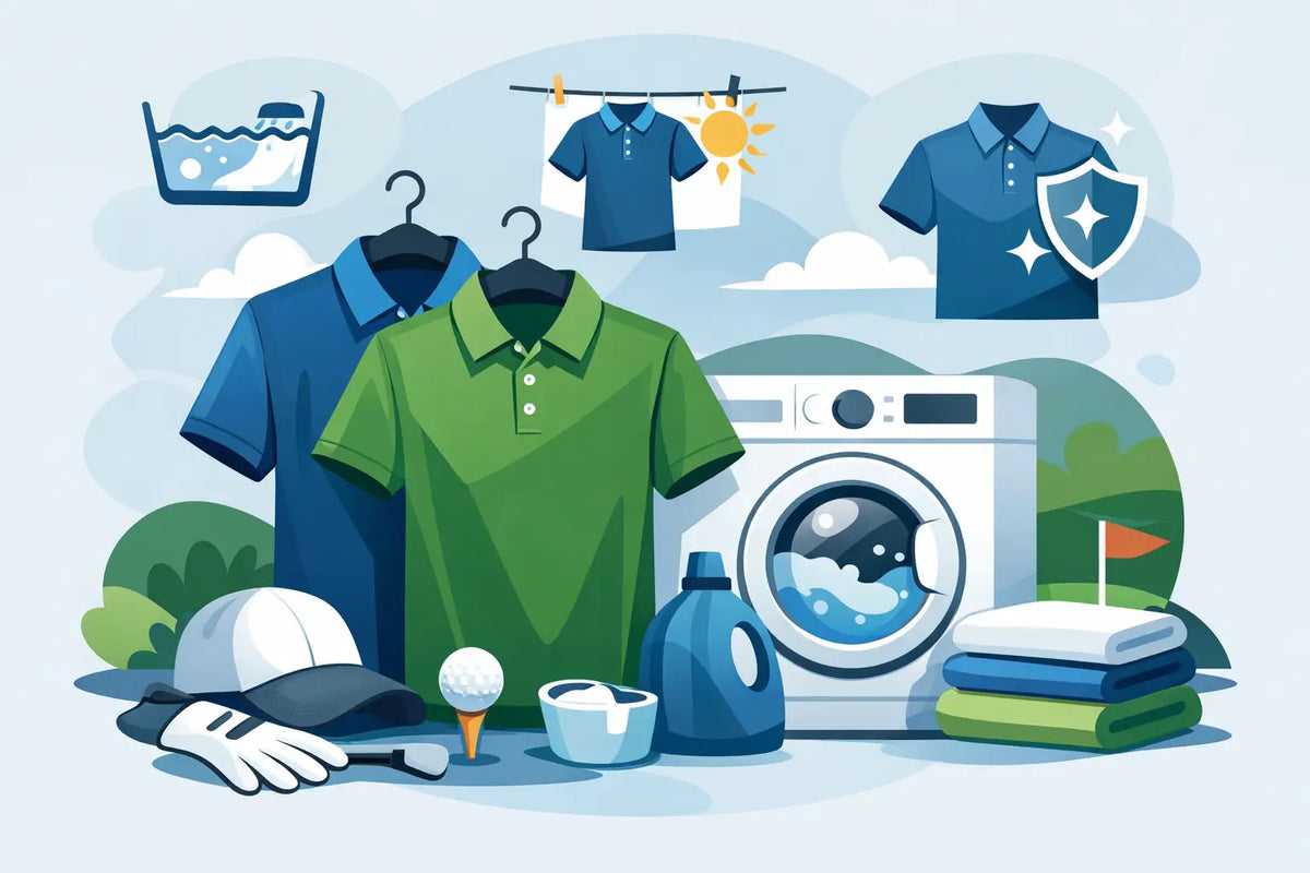 How to Wash Performance Golf Polos Right