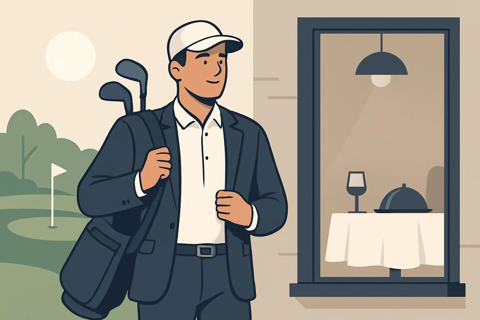 Best Golf Outfit for Dinner After 18
