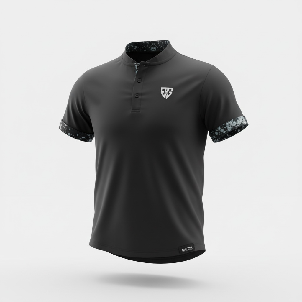 Blade Collar Button Polo