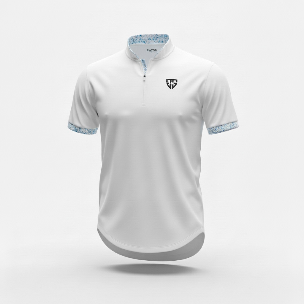 Blade Collar Zip Polo