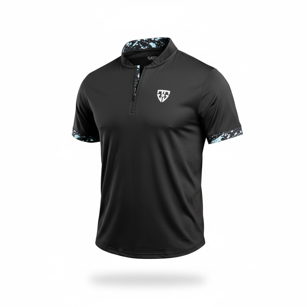 Blade Collar Zip Polo
