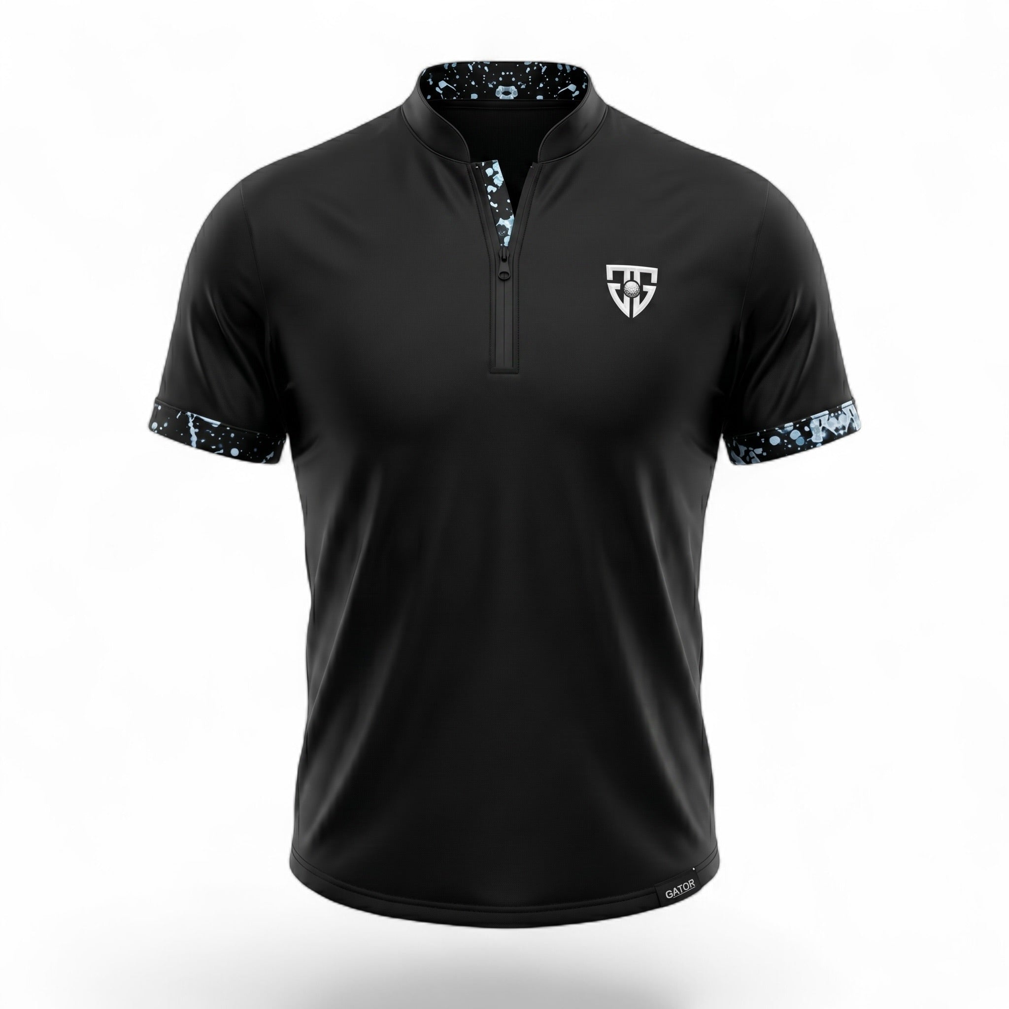 Blade Collar Zip Polo