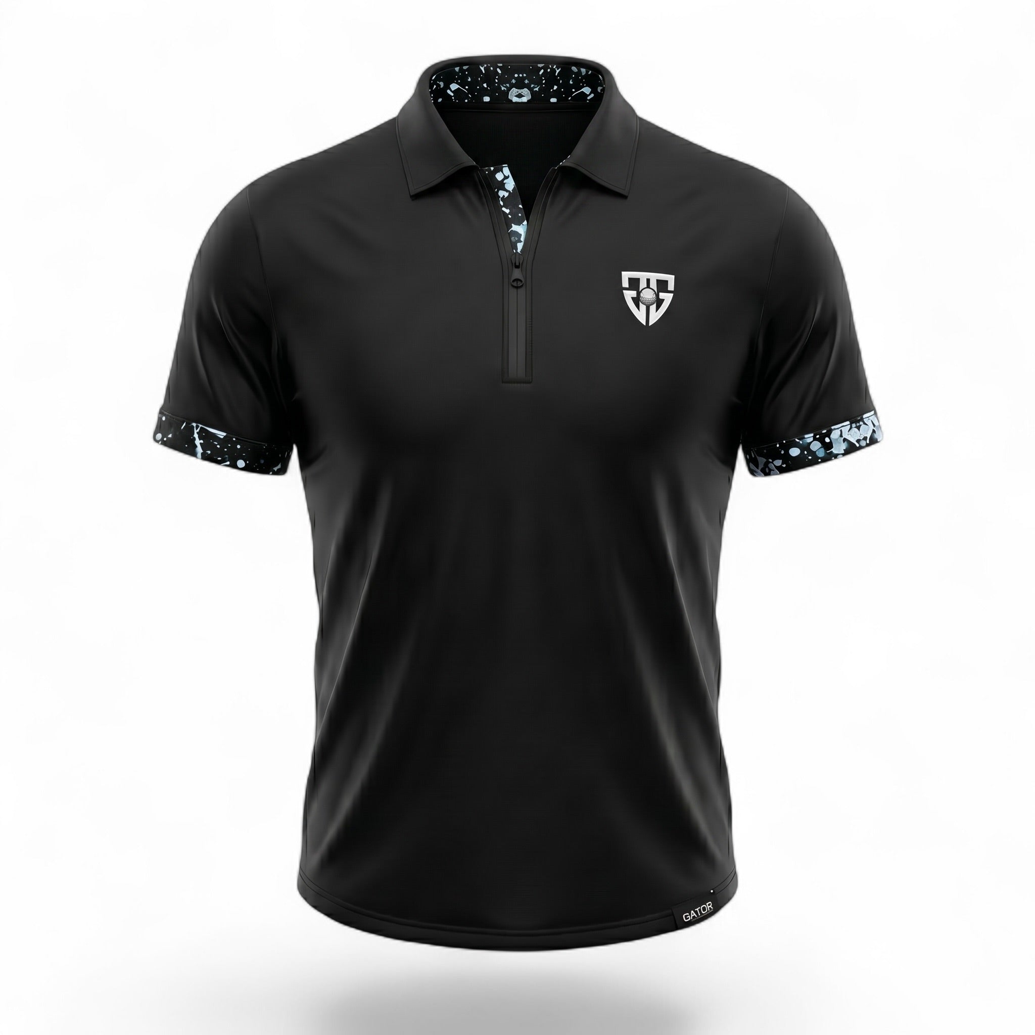 Standard Collar Zip Polo | Golf Polo | Gator Golf Apparel