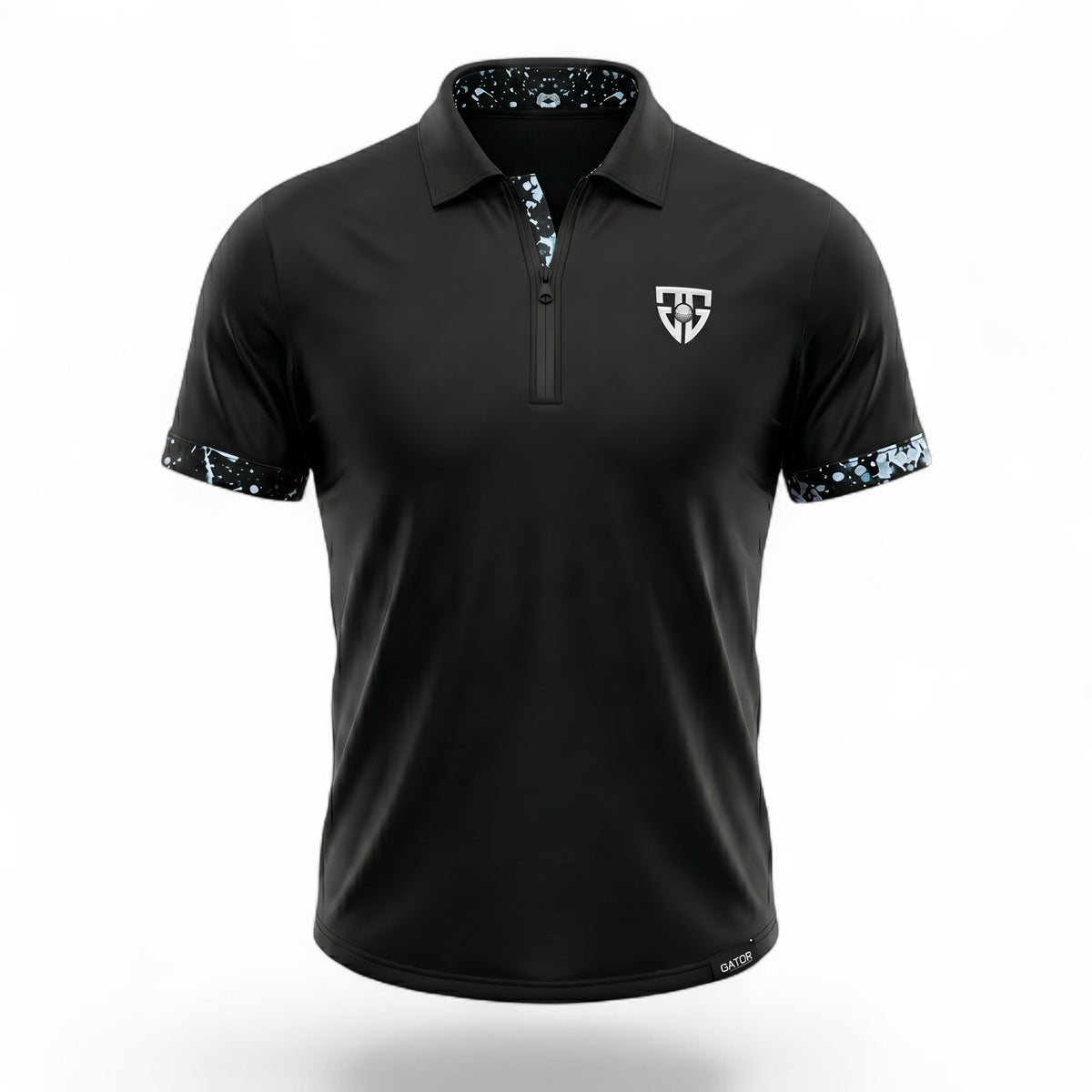 Standard Collar Zip Polo